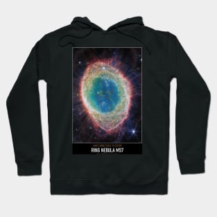 High Resolution Astronomy Ring Nebula M57 Hoodie